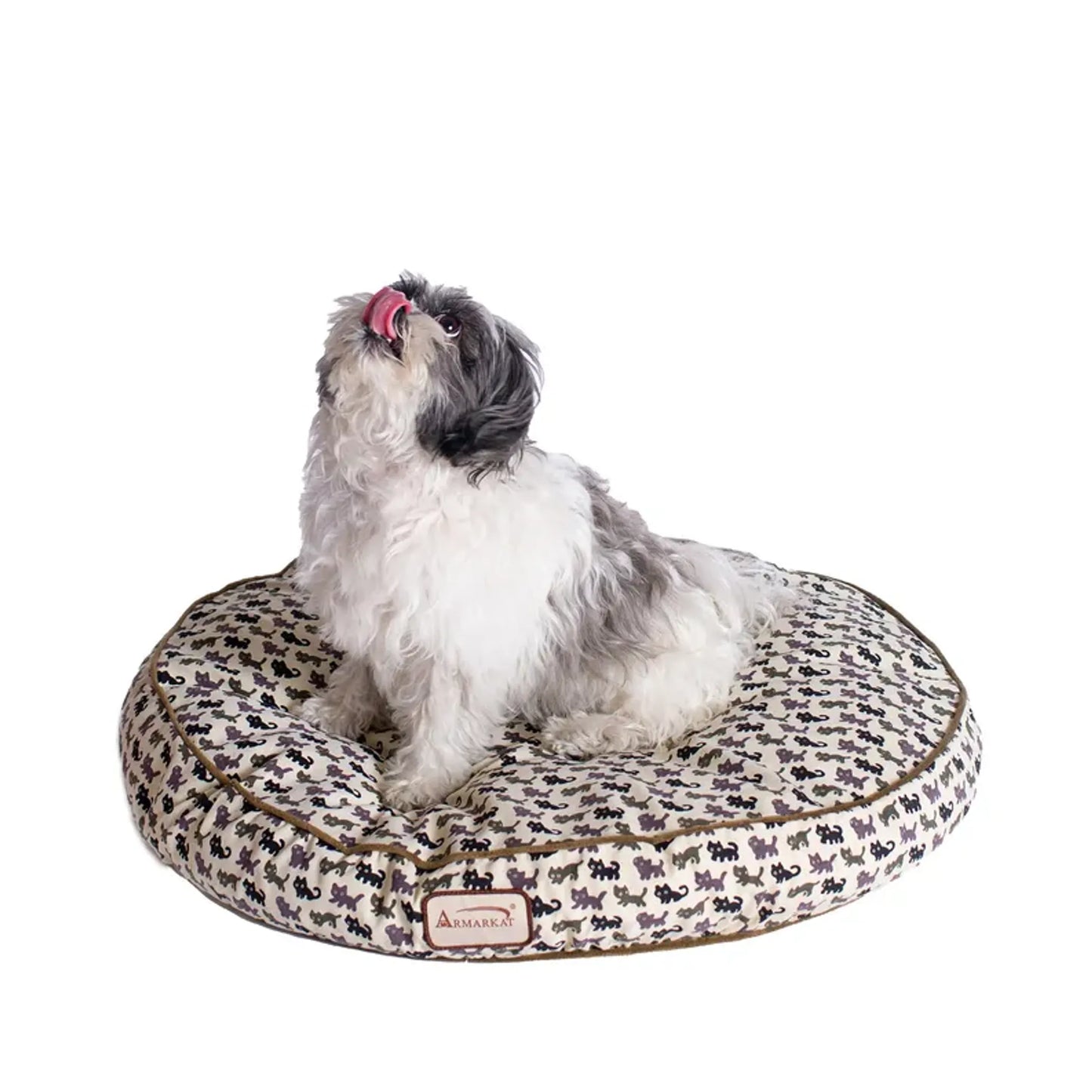 Armarkat Dog Bed Polyfilled Pet Cushion Crate Mat Soft Pad