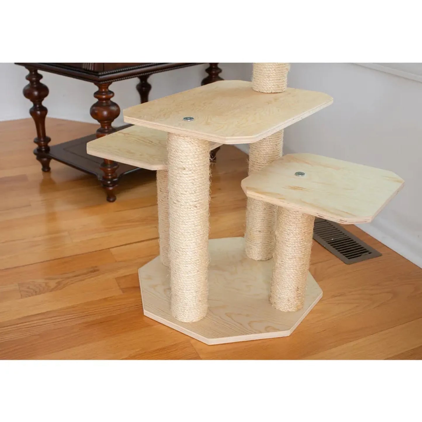 Armarkat Premium  Scots Pine, Solid Wood Cat Tree 46" Tall