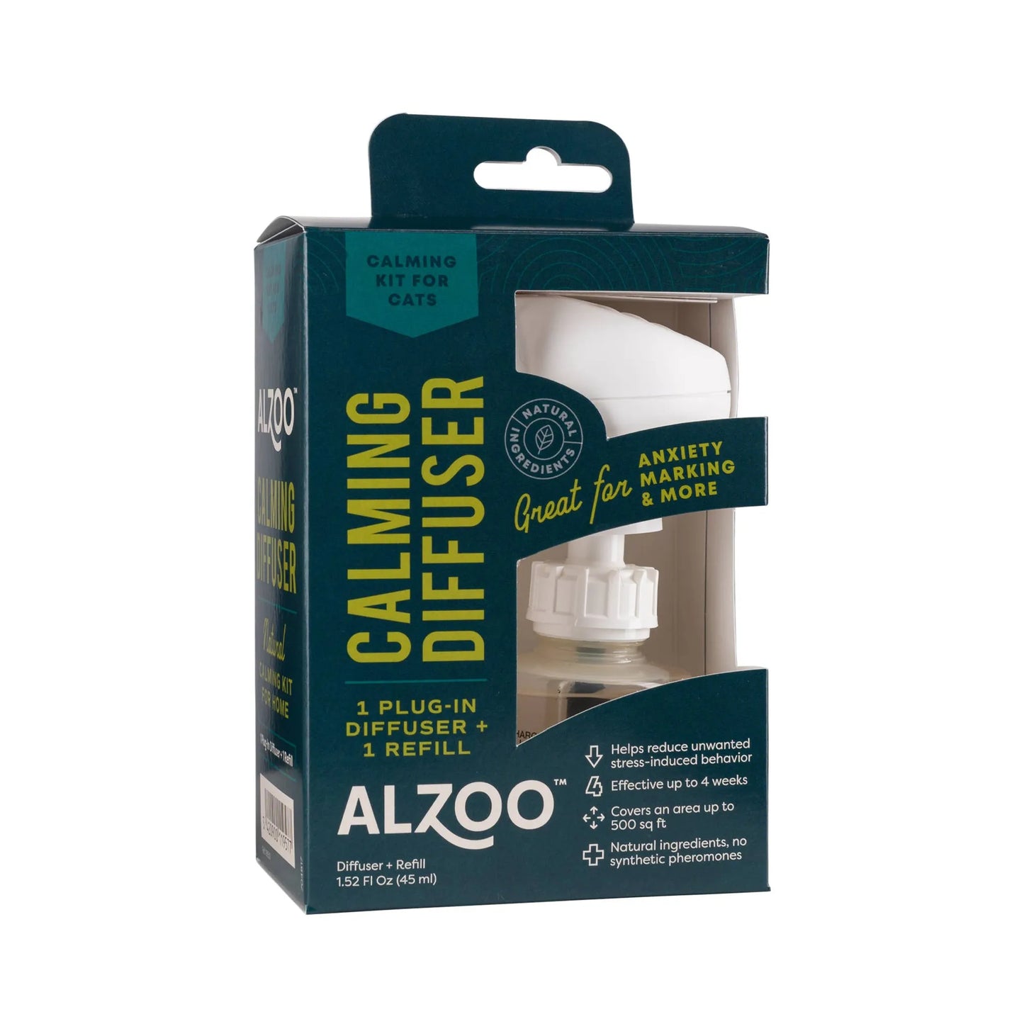 ALZOO Plant-Based Calming Plug-in Diffuser Kit - Cat