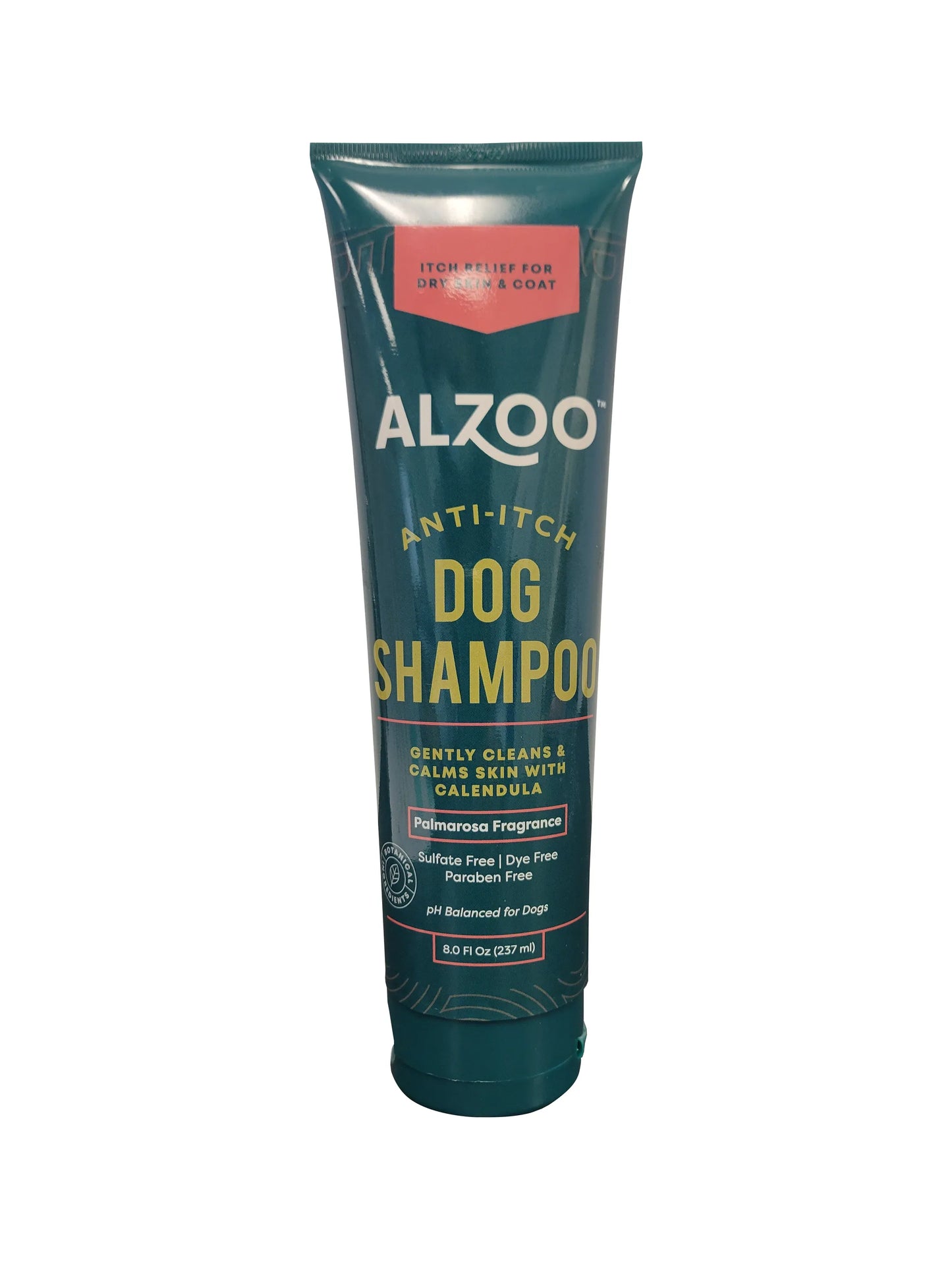 ALZOO Plant-Based Anti-Itch Dog Shampoo, 8oz