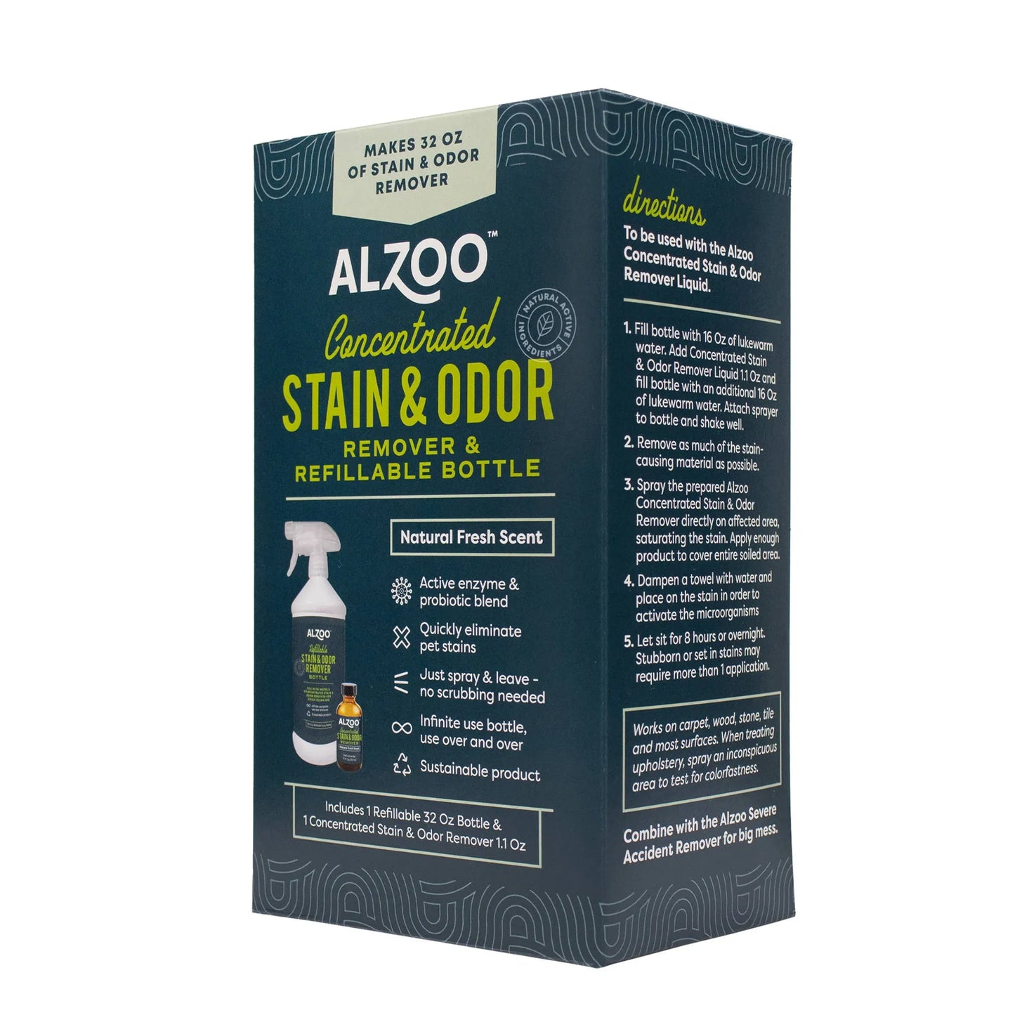 ALZOO Concentrated Shampoo Powder Kit