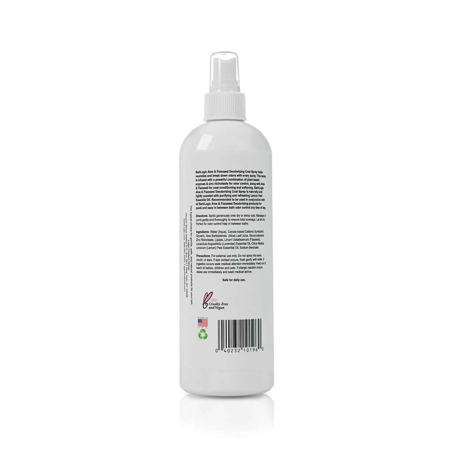 BarkLogic Aloe & Flaxseed Deodorizing Coat Spray