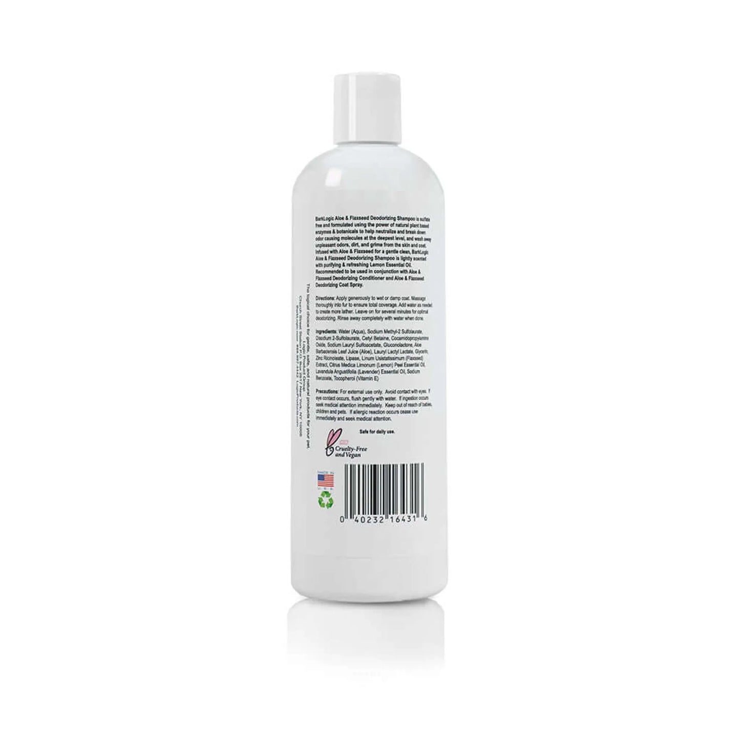 BarkLogic Aloe & Flaxseed Deodorizing Shampoo