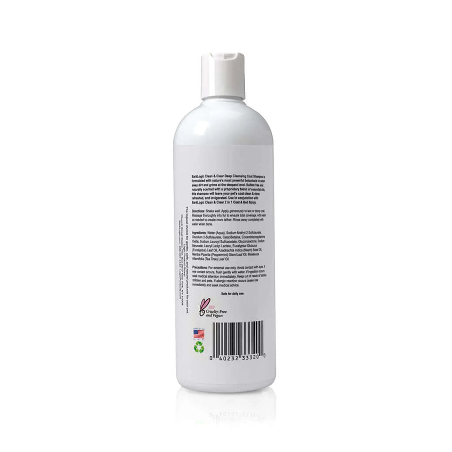 BarkLogic Clean & Clear Deep Cleansing Coat Shampoo