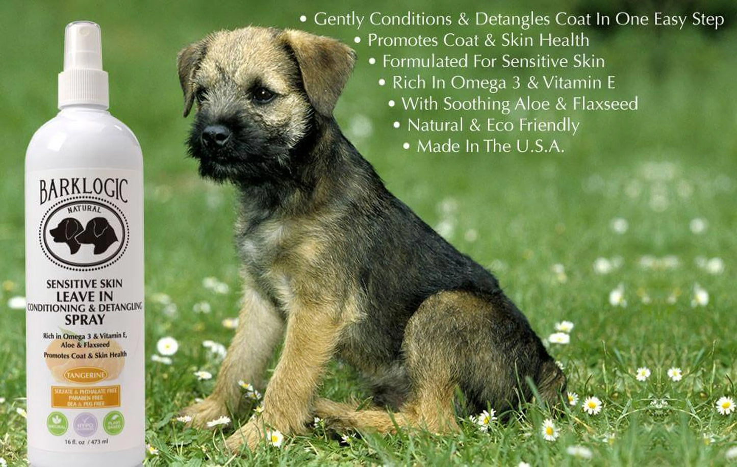 BarkLogic Sensitive Skin Leave In Conditioning & Detangling Spray