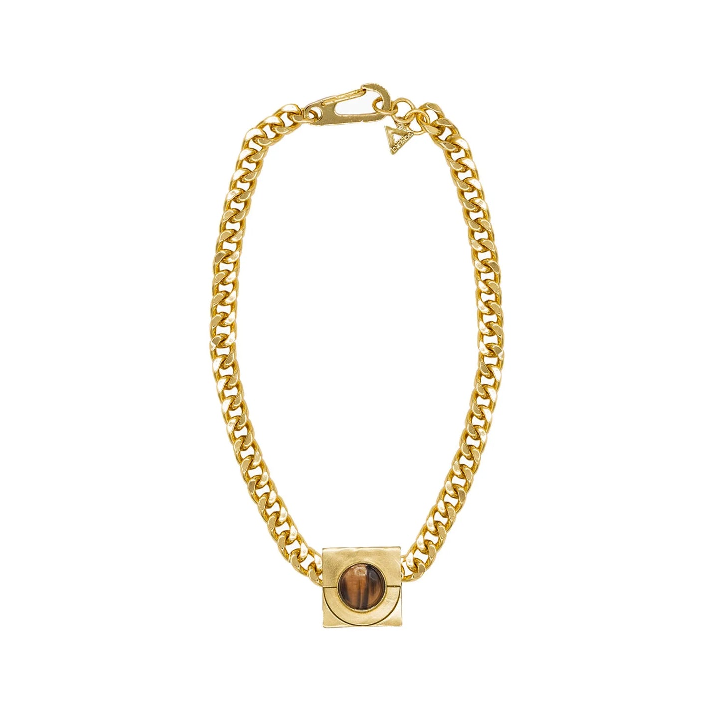 Iconic Moon Necklace in Gold