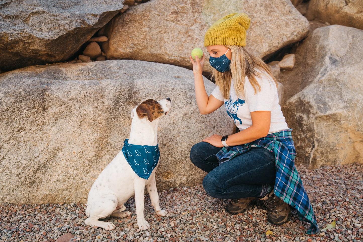 Alpha Pak Logo Bandana