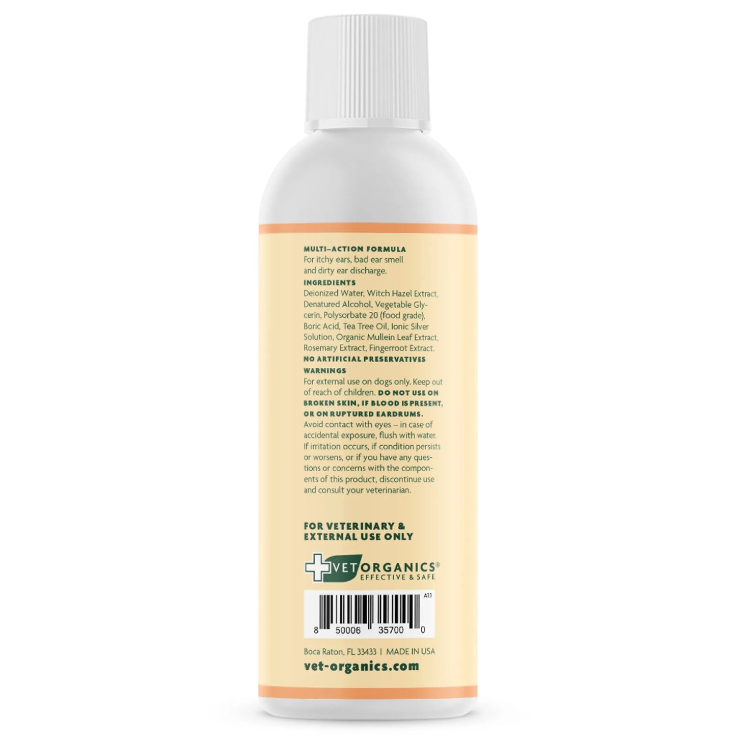 EcoEars Dog Ear Cleaner - Infection Formula