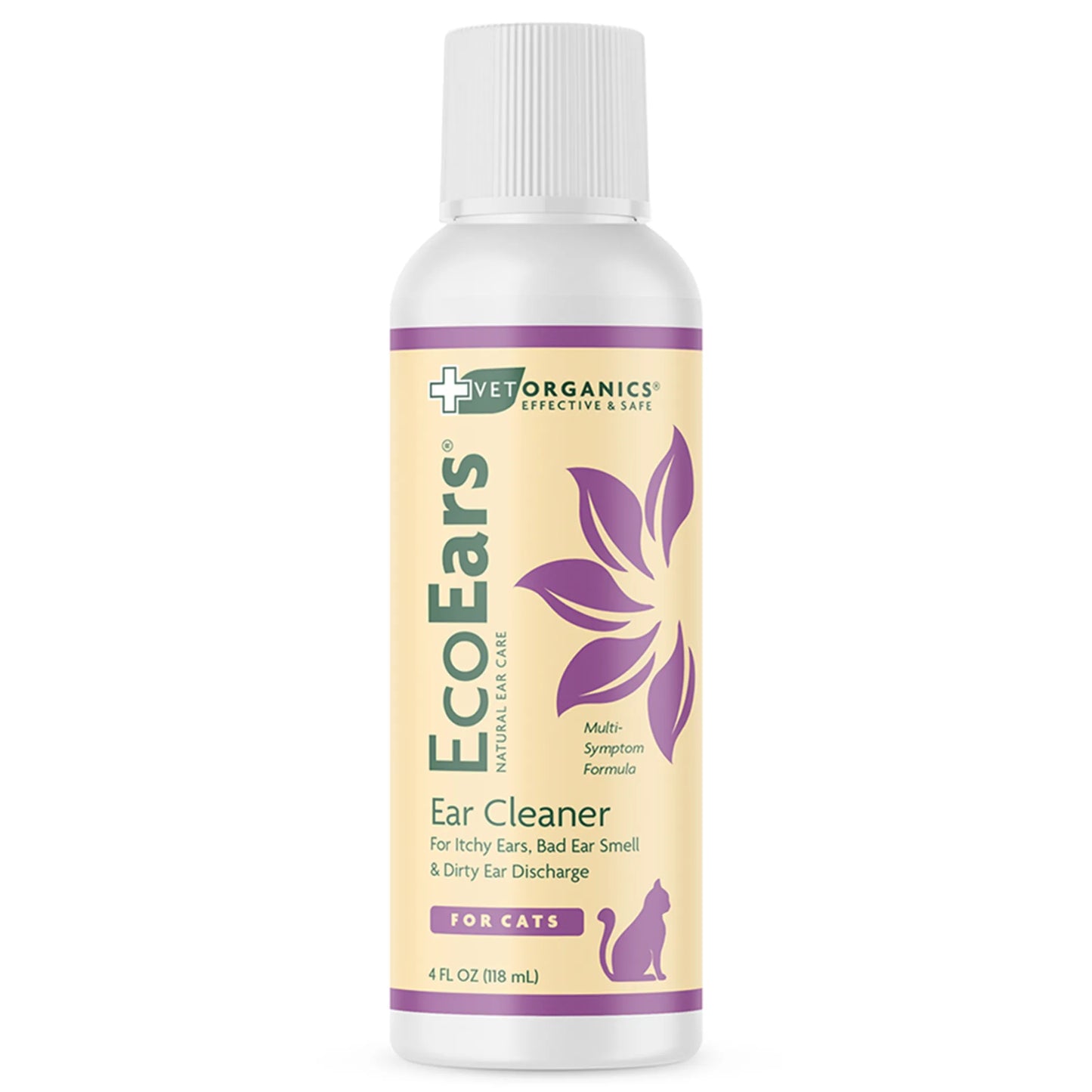 EcoEars Cat Ear Cleaner - Infection Formula