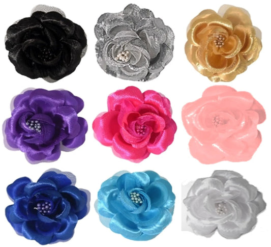 FL2001 | Pearl Rose Dog Pet Bow|Pets Ribbons