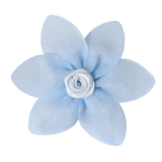 FL2004 | Petal Flower Dog Bow with Velcro|Pets Ribbons