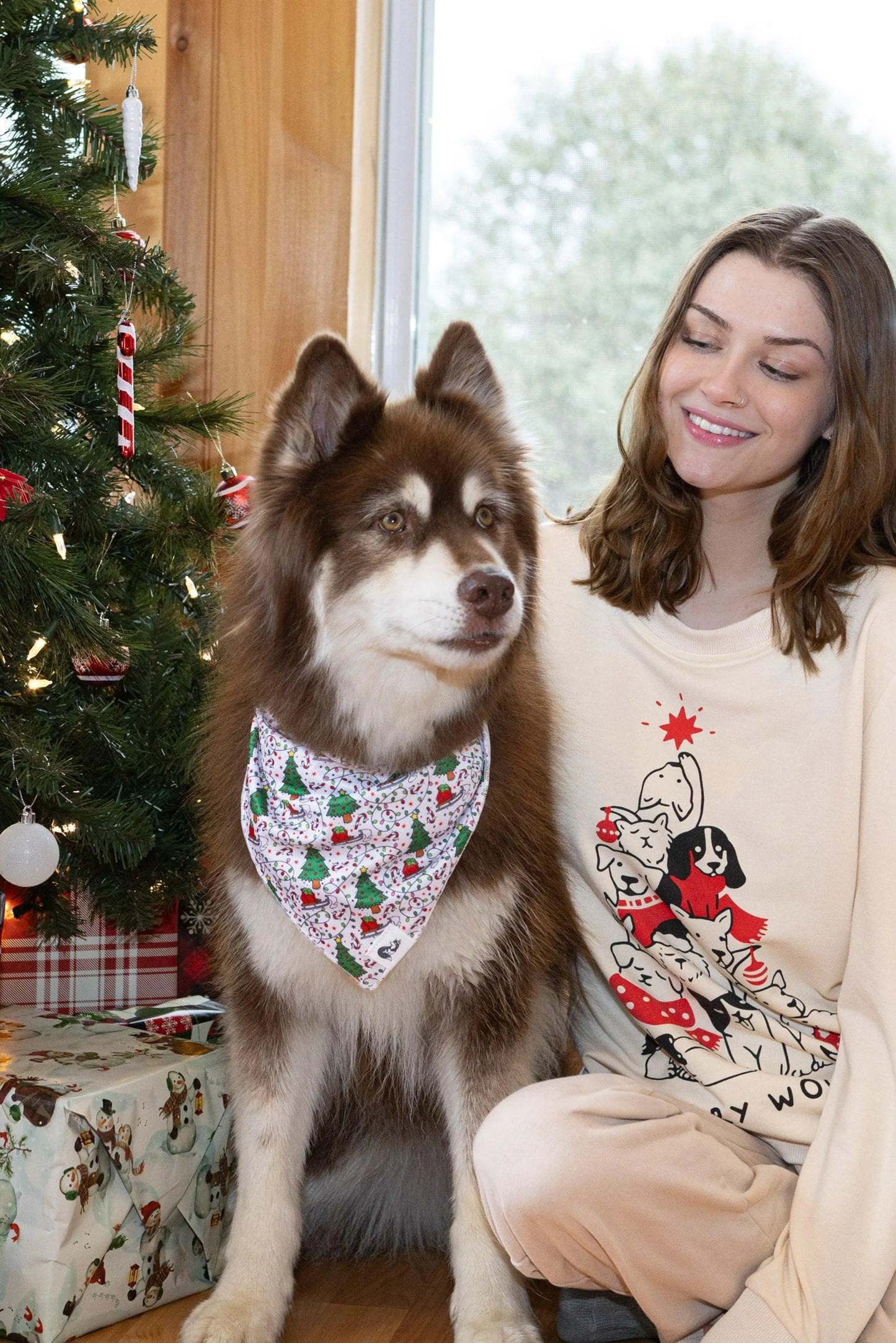 Howliday Cheer Dog Bandana