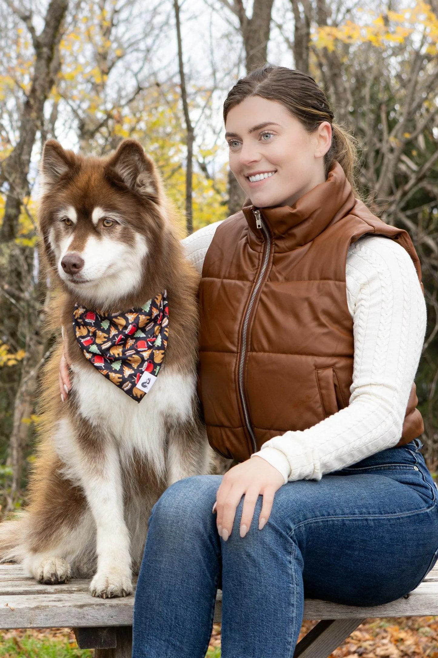 Woodland Tales Dog Bandana