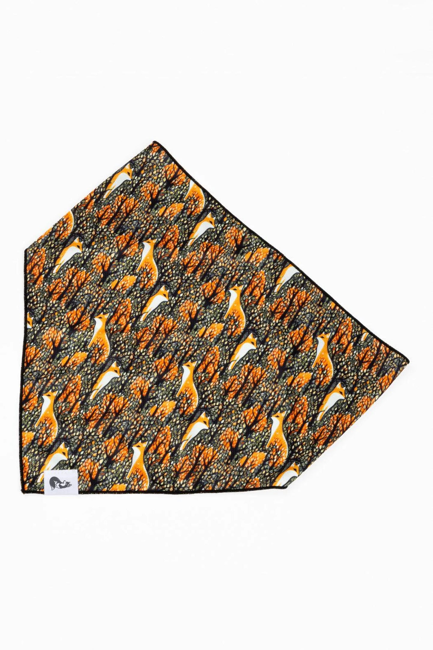 Foxes in Fall Dog Bandana