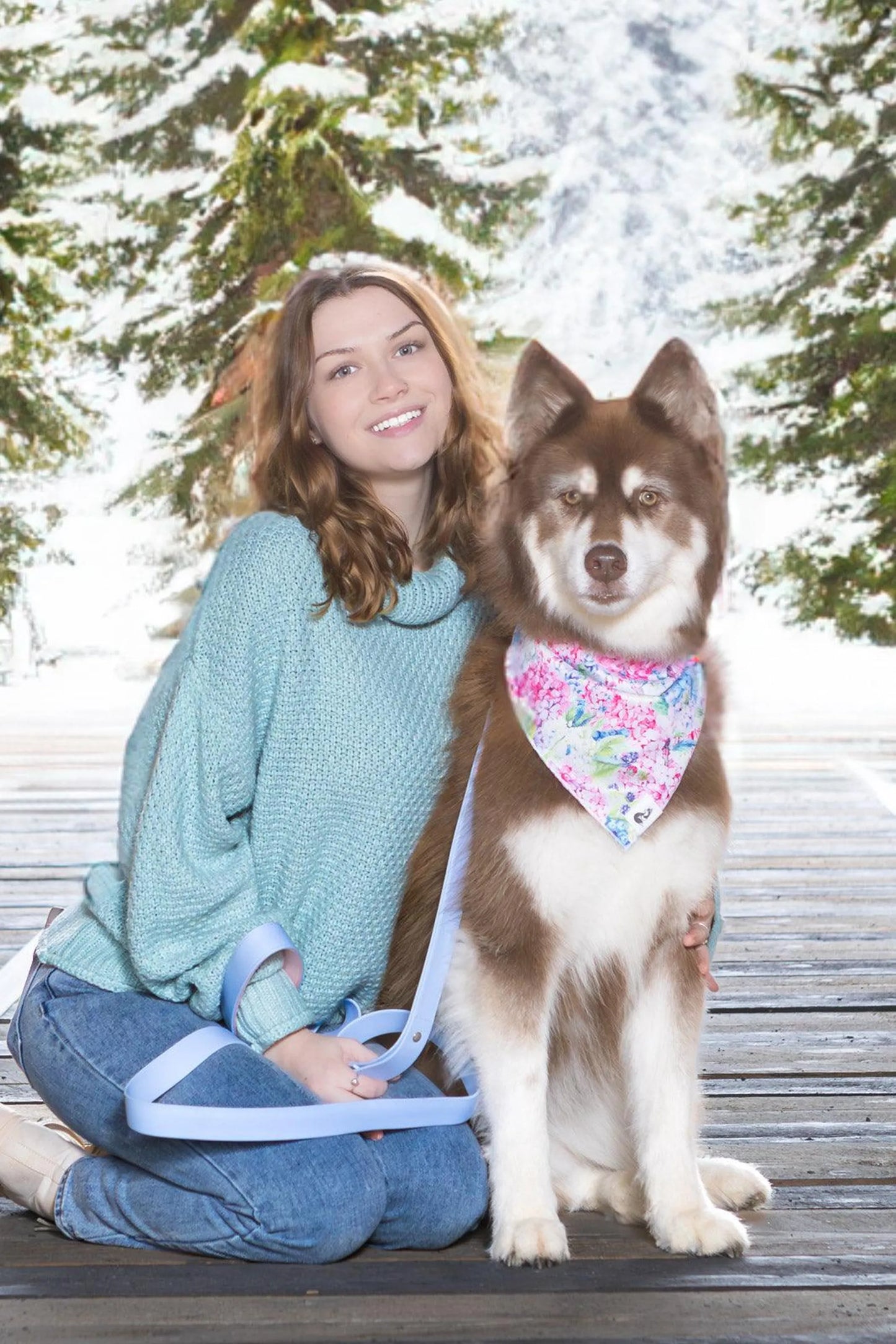 Hydrangea Haven Dog Bandana