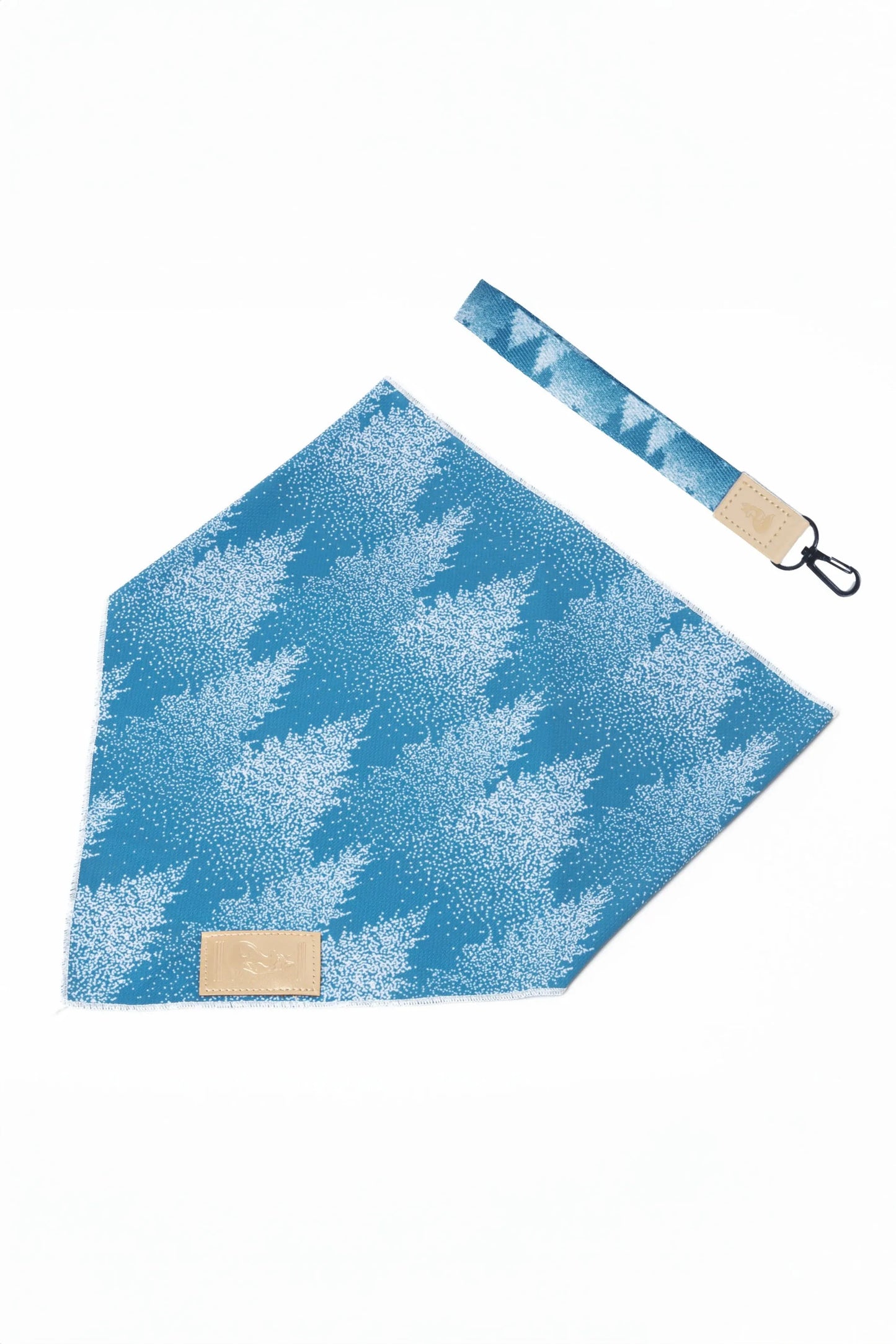 Siberian Spruce Dog Bandana & Matching Keychain