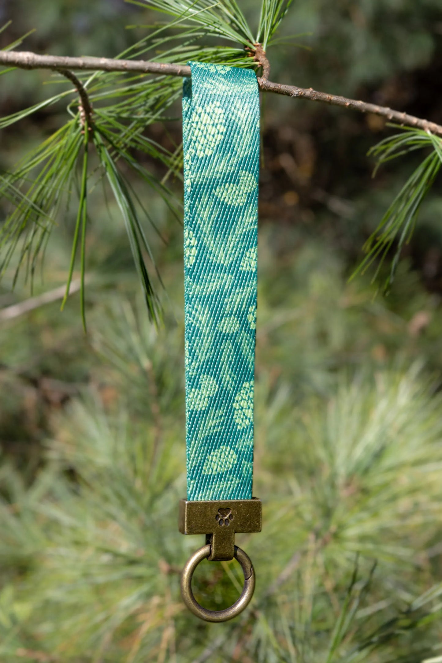 Pine Cone Pup Bandana & Matching Keychain