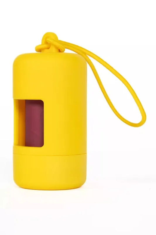 Sun Kissed Yellow Waste Bag Dispenser