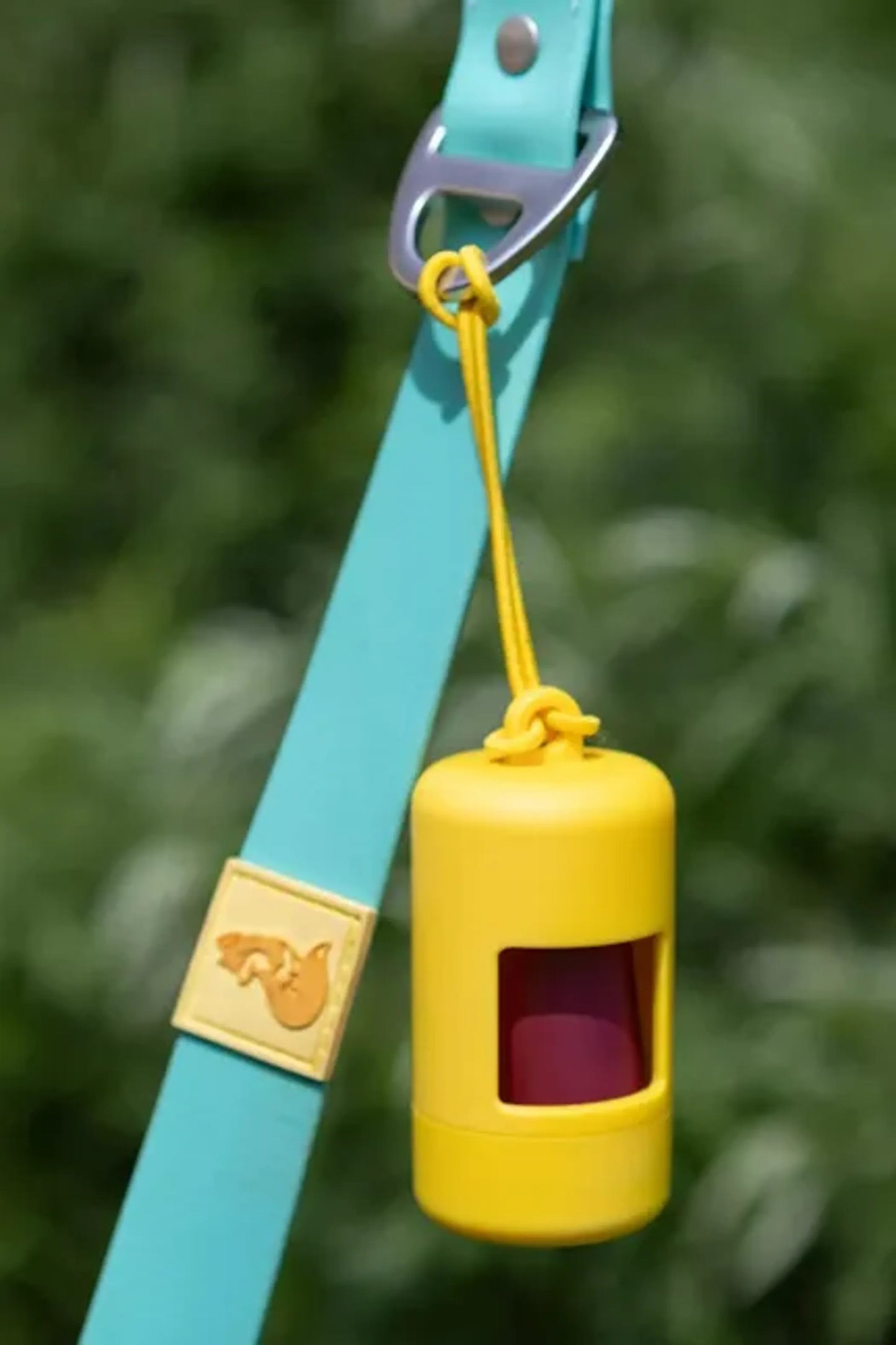 Sun Kissed Yellow Waste Bag Dispenser