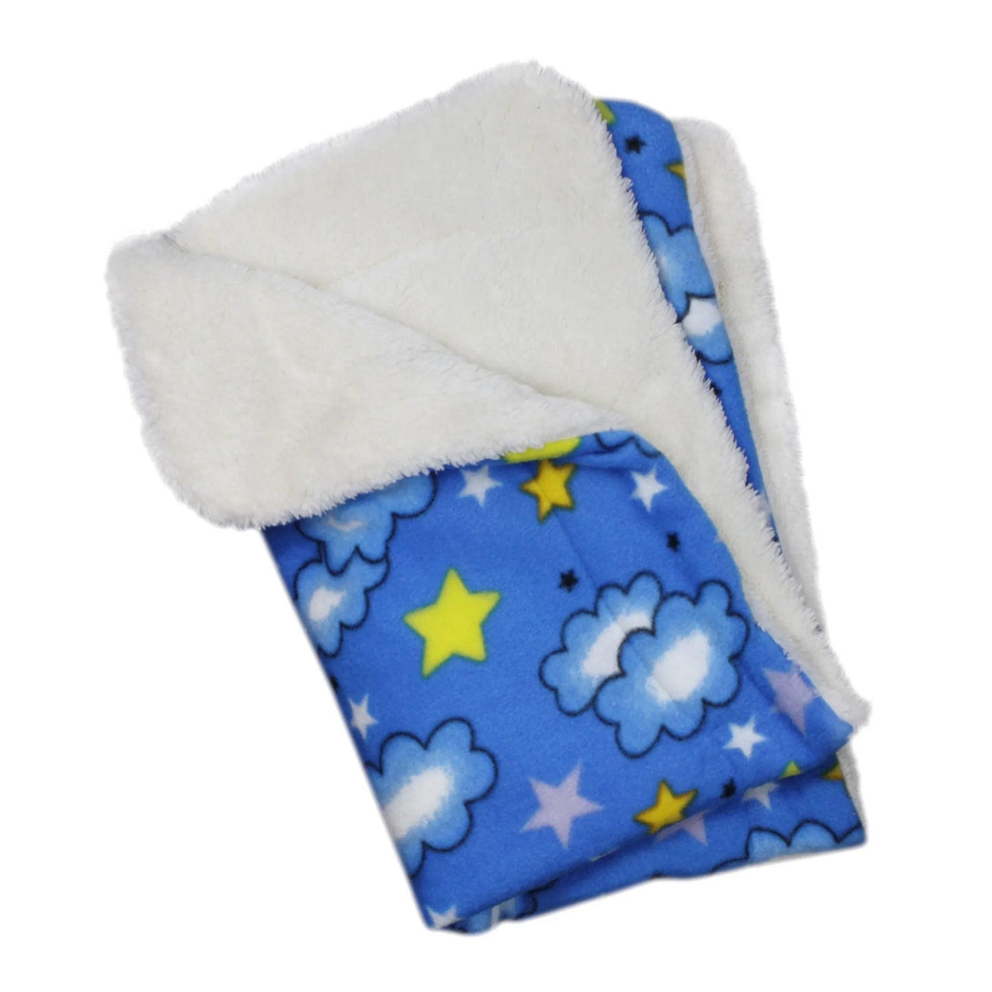 Stars and Clouds Fleece/Plush Blanket