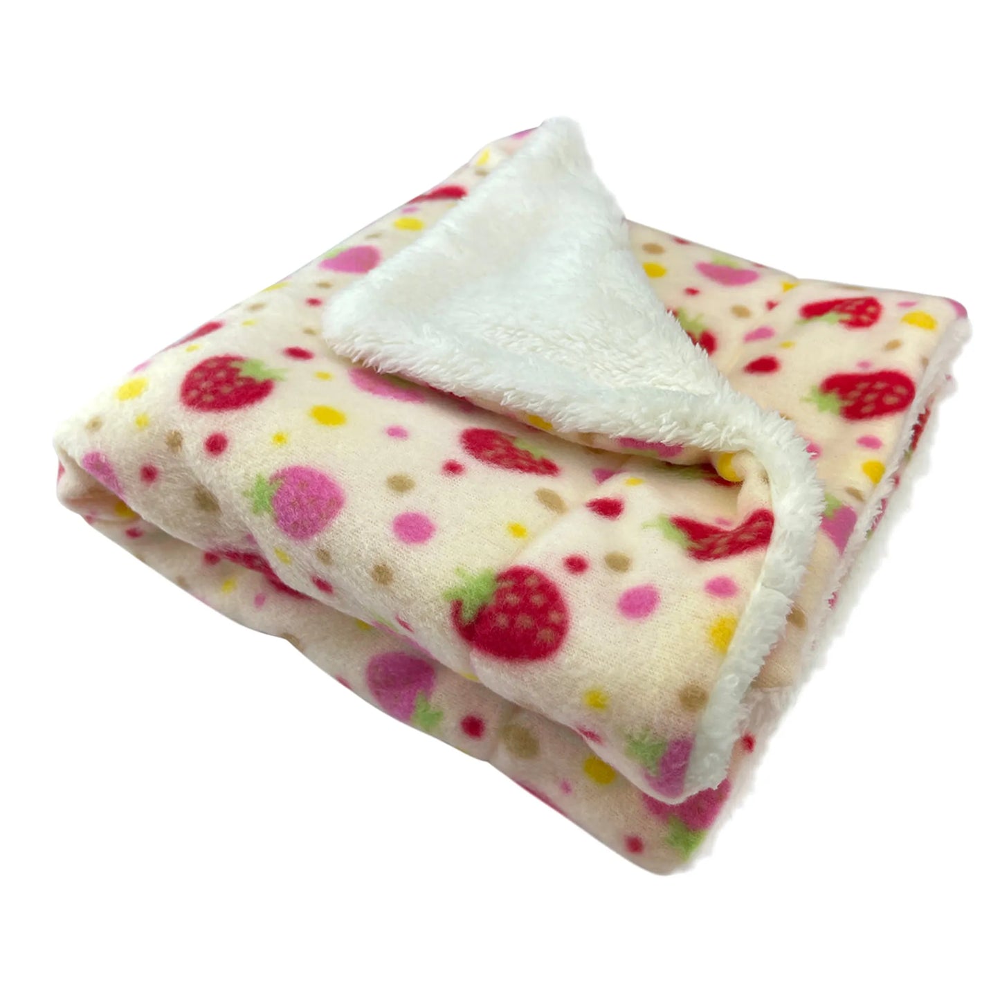 Yummy Strawberry Fleece/Plush Blanket