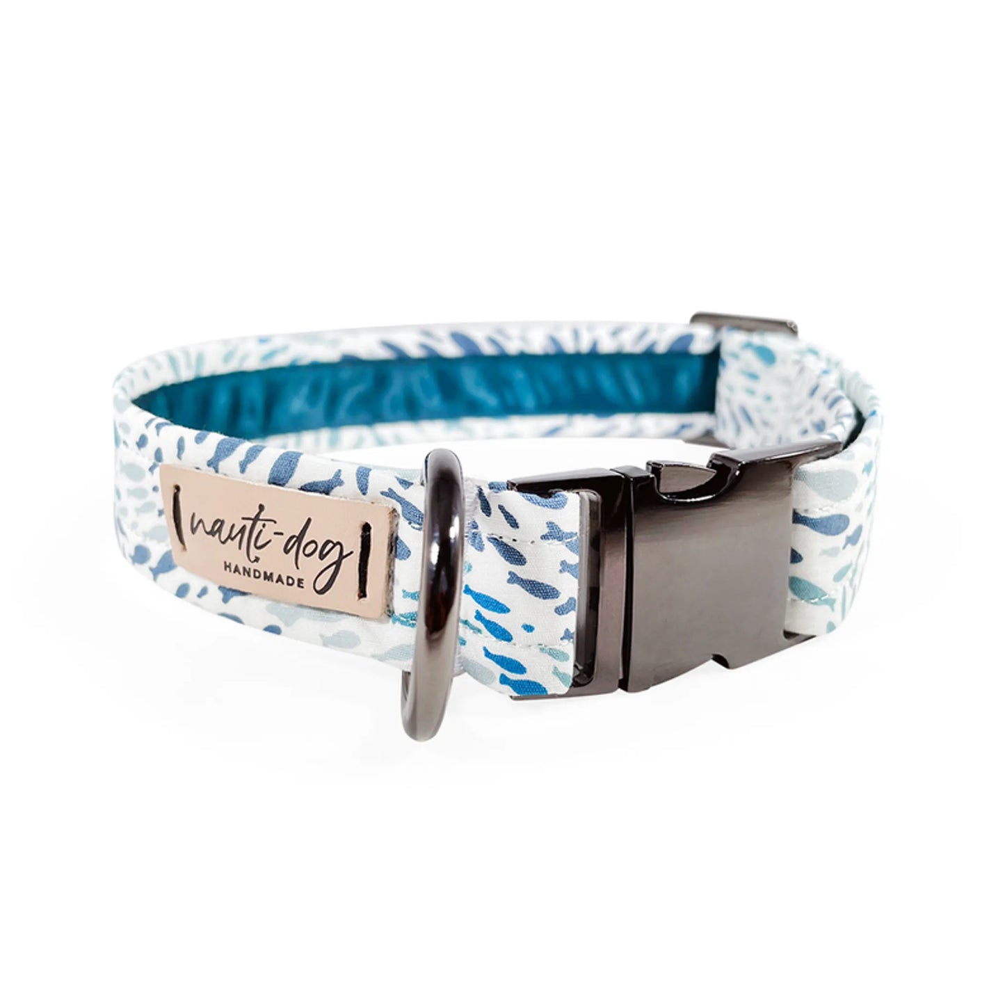 Shoal School of Fish Buckle & Martingale Dog Collar - Pack Of: 1