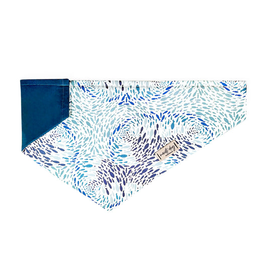 Shoal School of Fish Over-the-collar Dog Bandana