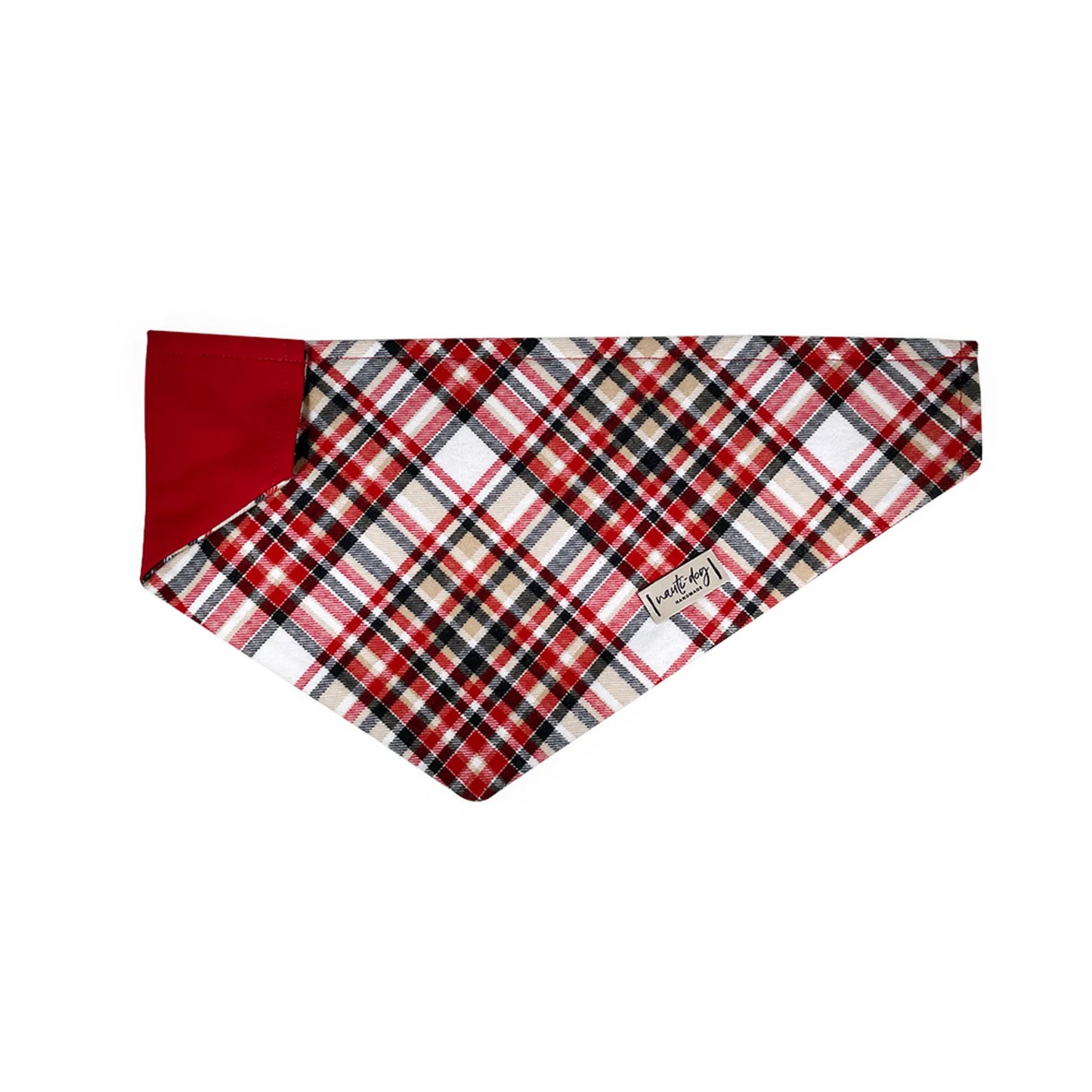 Sweater Weather Fall Flannel Over-the-collar Dog Bandana