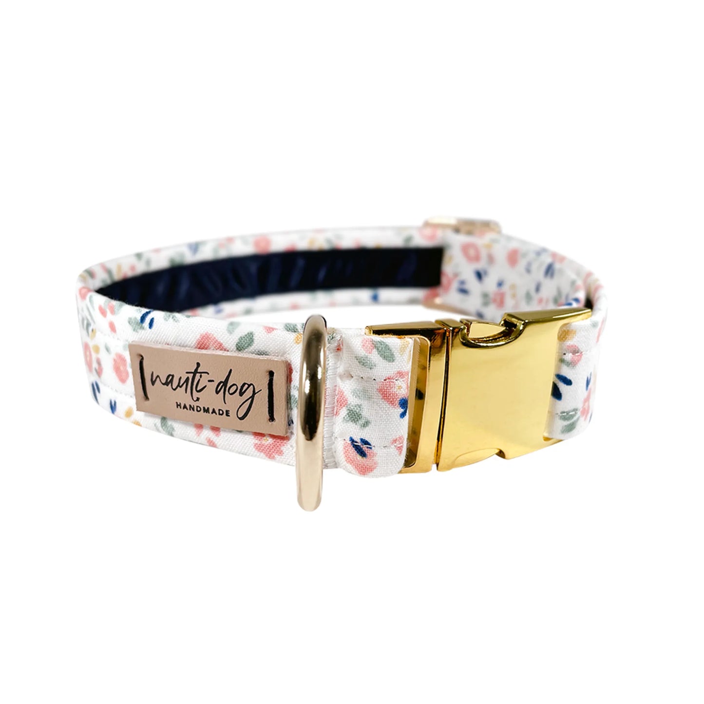 Tulip Summer Floral Buckle & Martingale Dog Collar - Pack Of: 1