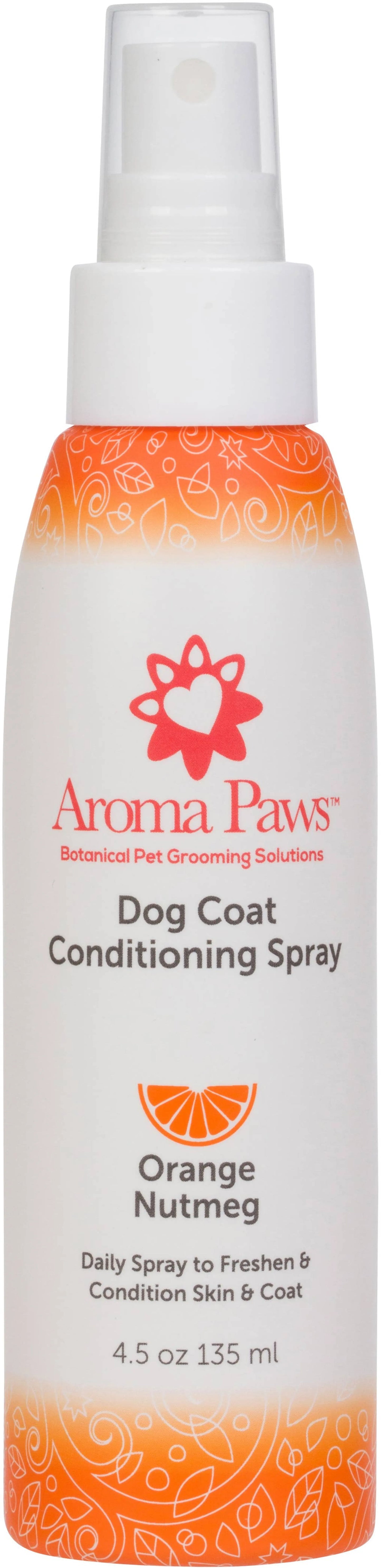 4.5 Oz. Dog Coat Spray Orange Nutmeg Vetiver