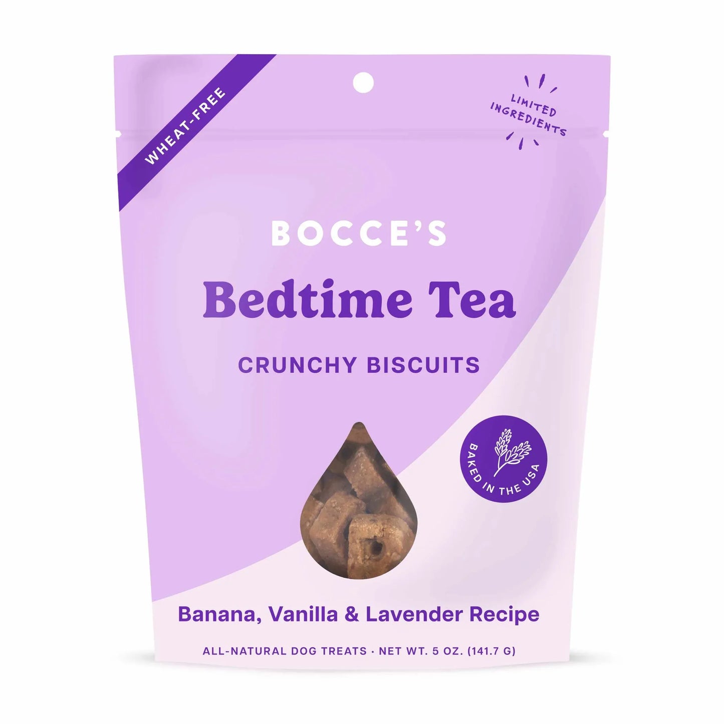 Bocce's Bakery Bedtime Tea Biscuit Dog Treats 5oz