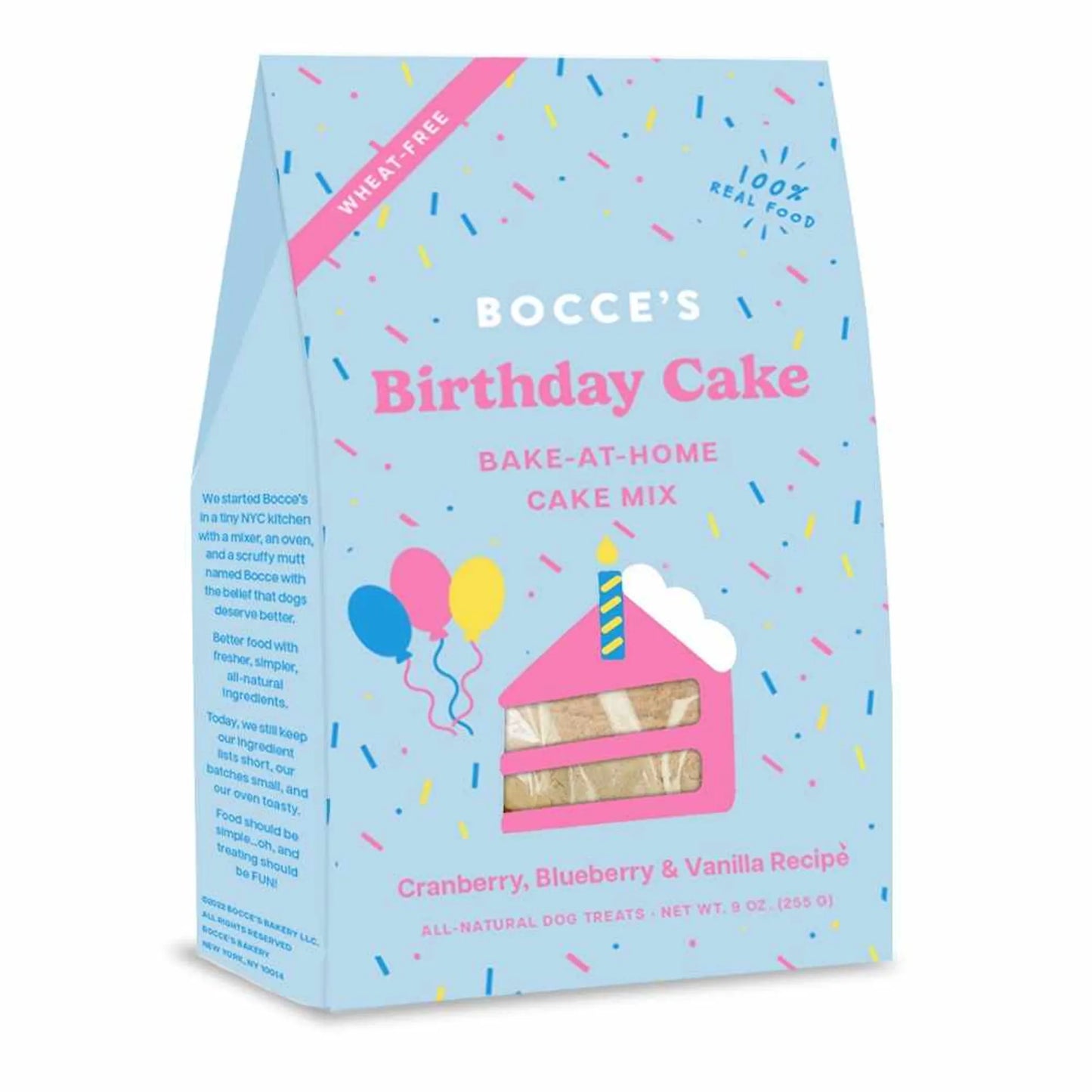 Bocce's Bakery Birthday Cake Mix 9oz