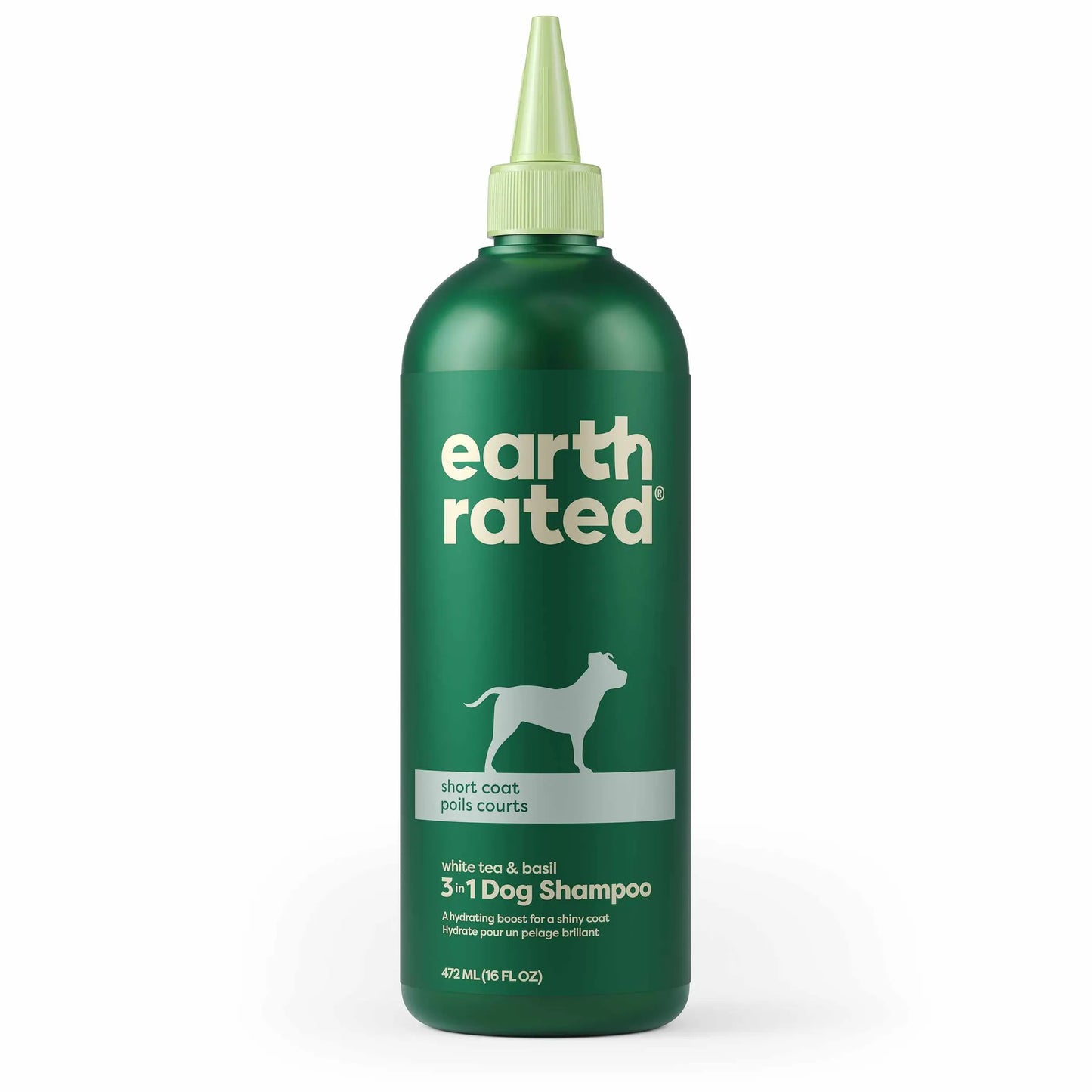 Earth Rated 3 in 1 Dog Shampoo Short Coat 16oz