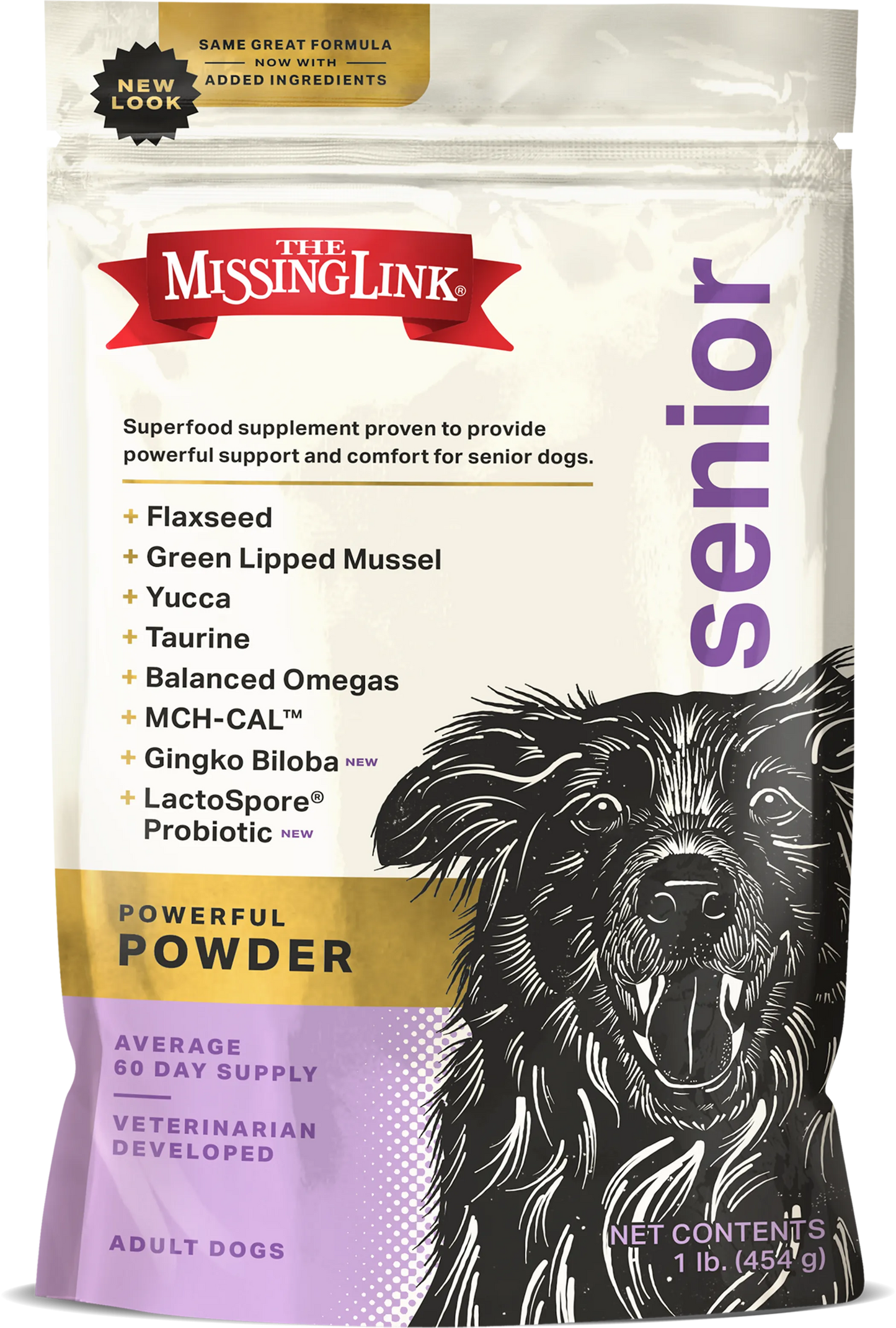 The Missing Link - Original Senior Formula Dog 1lb