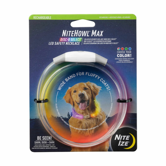 Nite Ize NiteHowl(R) Max Rechargeable LED Safety Necklace - Disc-O Select(TM)