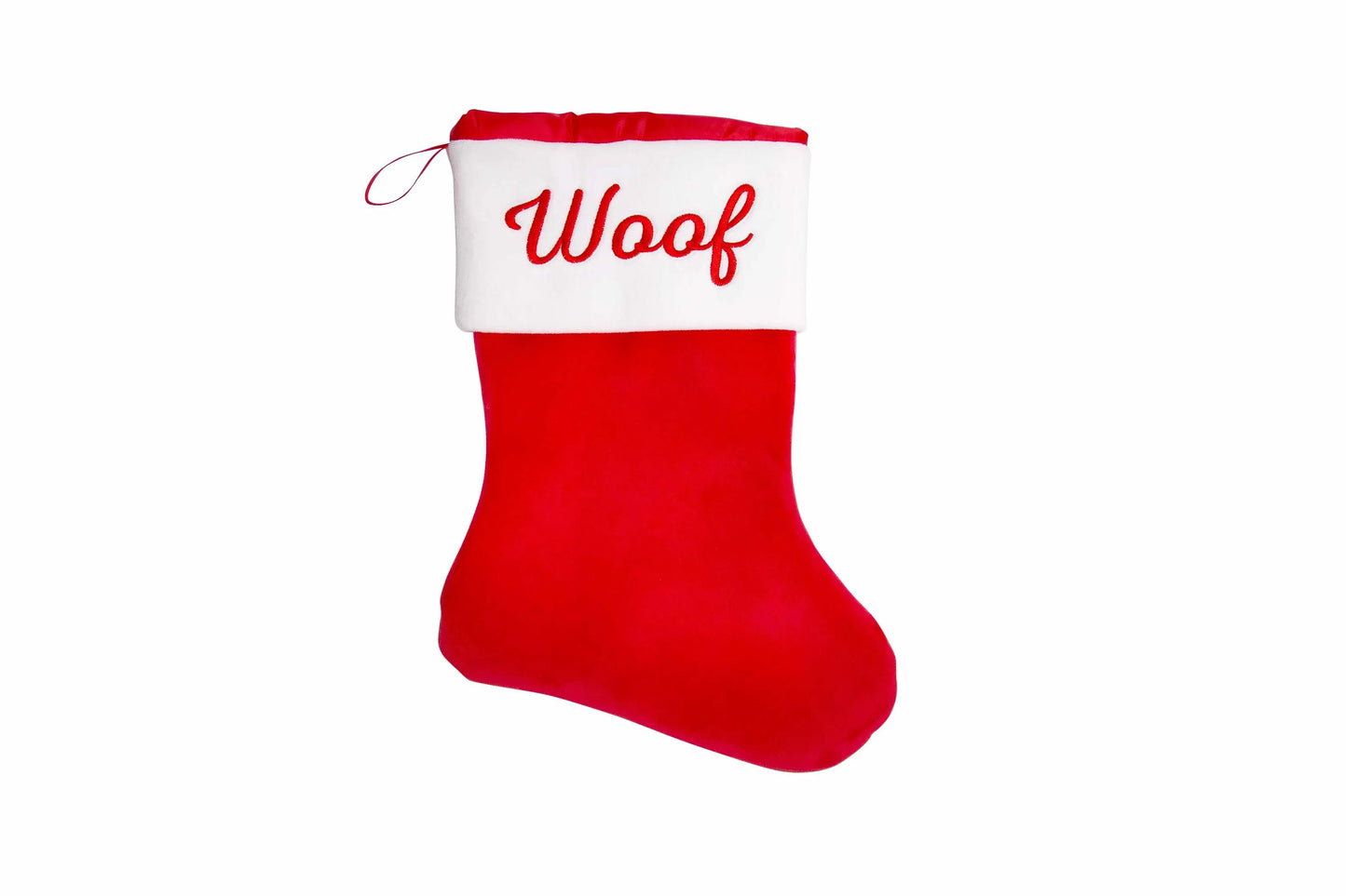 Pearhead Woof Christmas Stocking