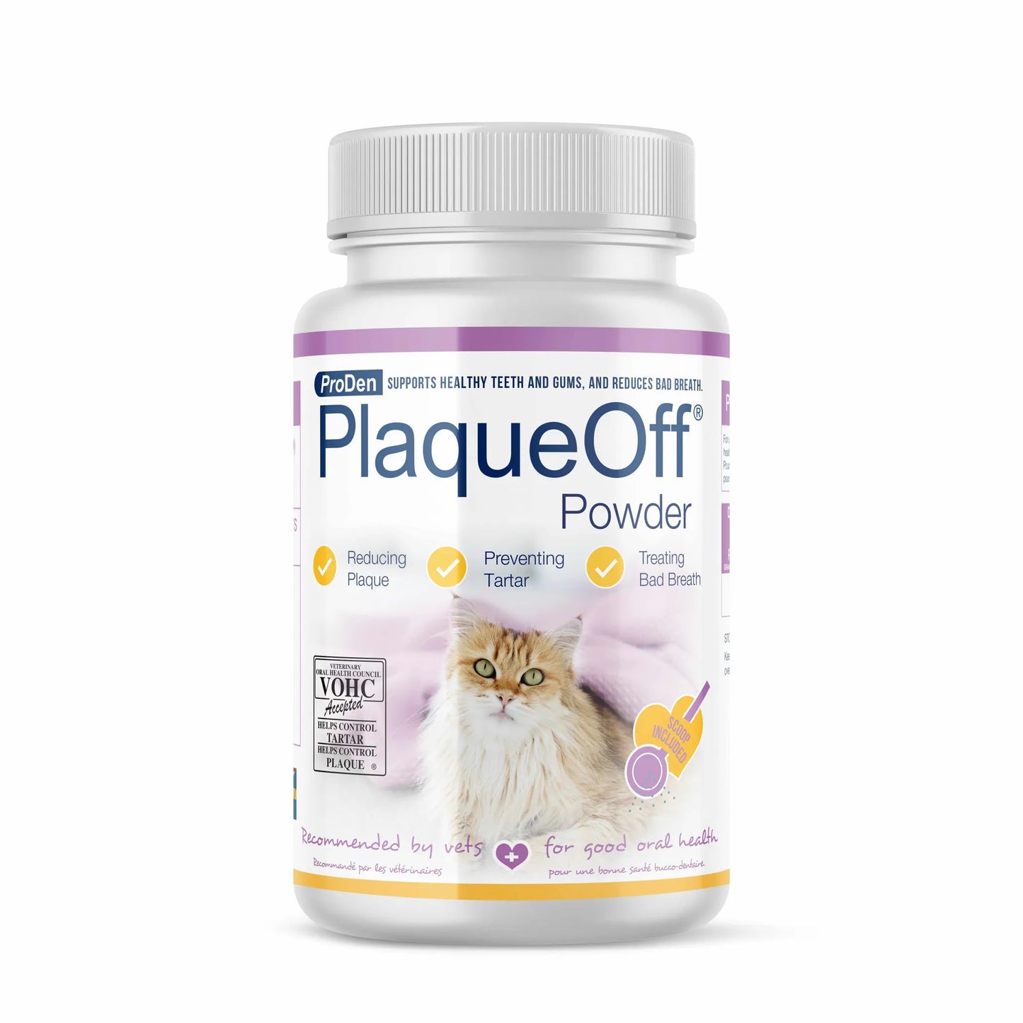 PlaqueOff Powder 40 Gram Bottle For Cats