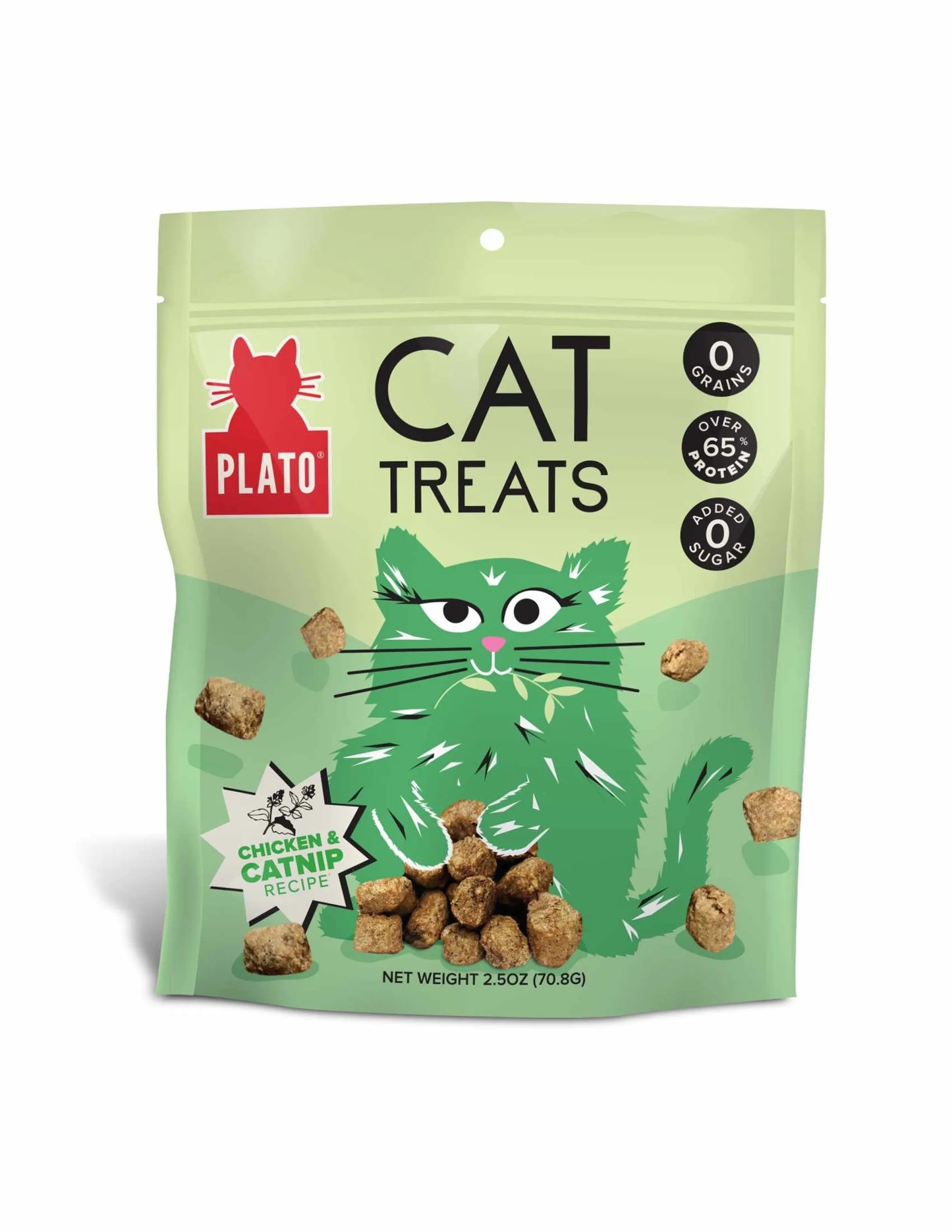 Plato Air-Dried Cat Treats Chicken Recipe 2.5oz