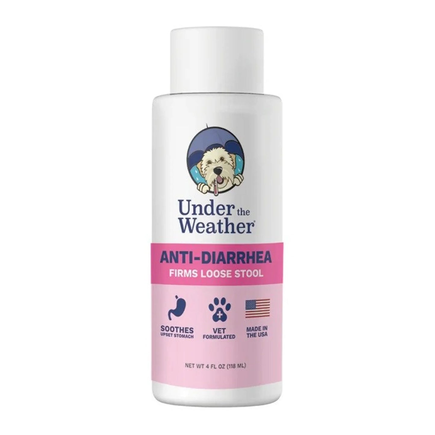 Under the Weather Anti-Diarrhea Liquid for Dogs 4oz