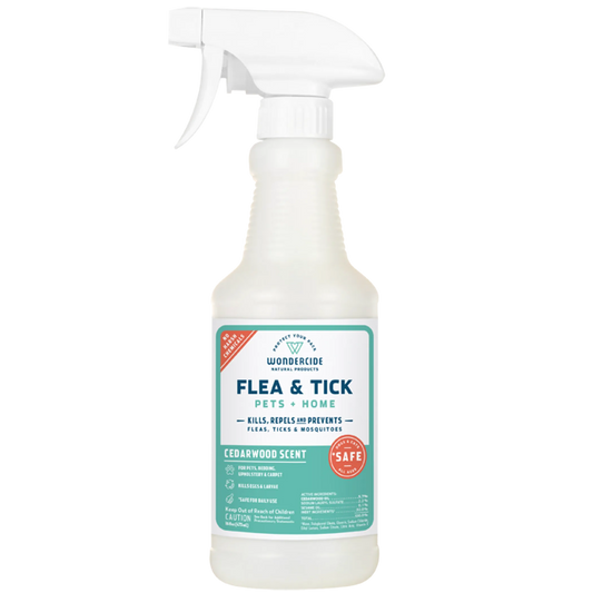 Wondercide - Flea, Tick & Mosquito Spray for Pets + Home -