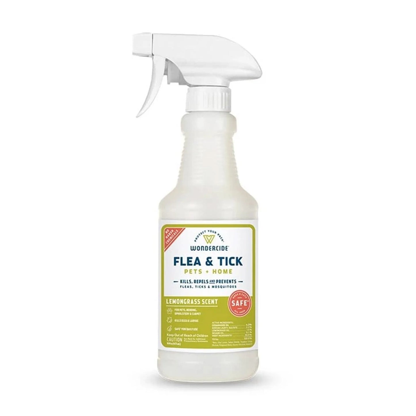 Wondercide - Flea, Tick & Mosquito Spray for Pets + Home -