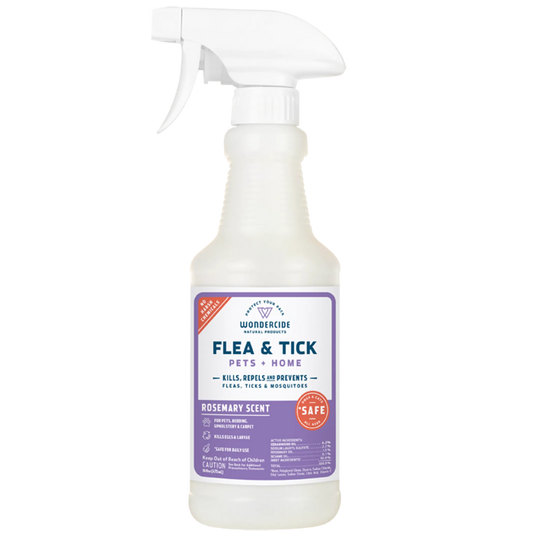 Wondercide - Flea, Tick & Mosquito Spray for Pets + Home -