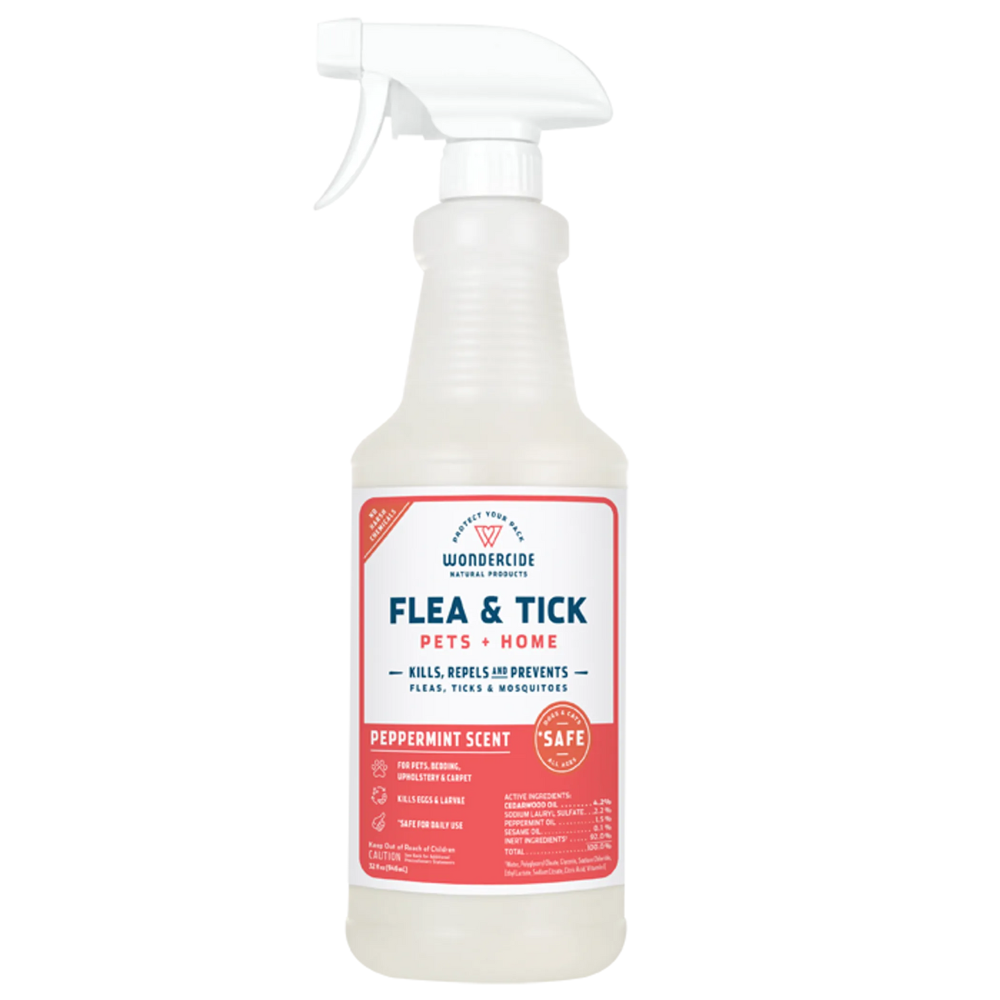 Wondercide - Flea, Tick & Mosquito Spray for Pets + Home -