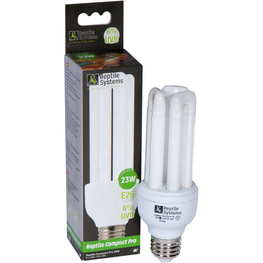 Reptile Systems Forest Compact Pro 6% UVB Bulb 1ea/23 W