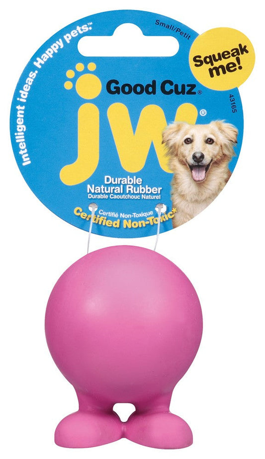 JW Pet Good Cuz Dog Toy Assorted 1ea/SM