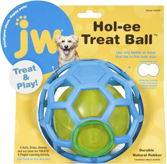 JW Pet Hol-ee Treat Ball Dog Toy Assorted 1ea/One Size