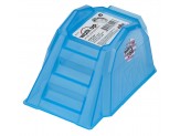 JW Pet Walk Up Barn for Small Animals Blue 1ea/SM