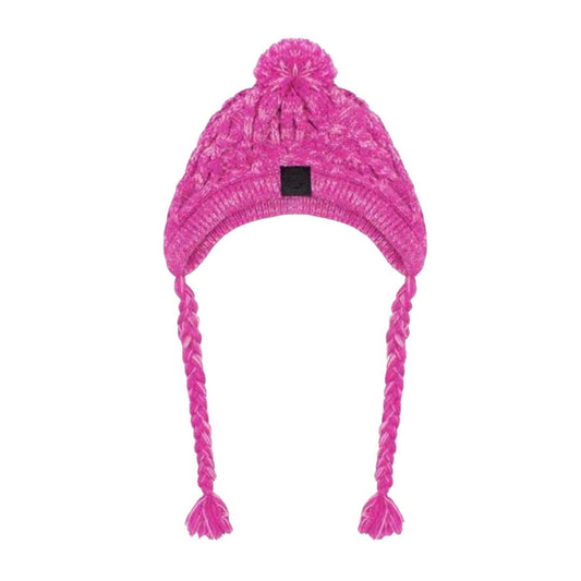 Canada Pooch Dog Polar Pom Pom Hat Pink Medium