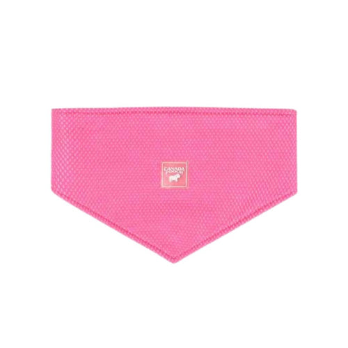 Canada Pooch Dog Cooling Bandana Neon Pink SM