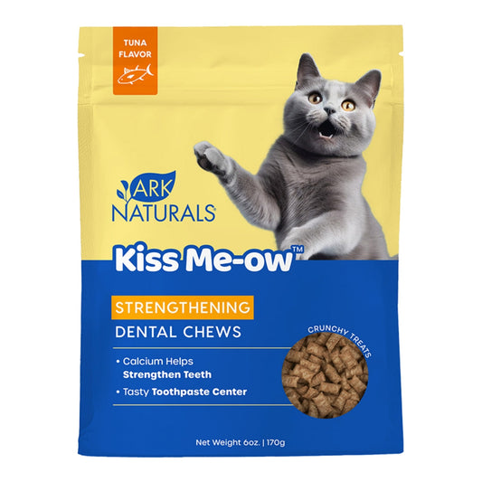 Ark Naturals Cat Dental Chews Kiss Me-Ow Strengthing Tuna 6oz.